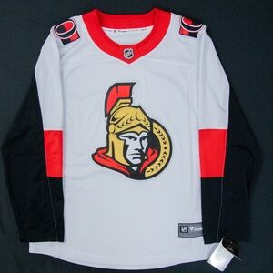 NEW WITH TAGS Ottawa Senators Away Fanatics NHL Hockey Jersey - Size L